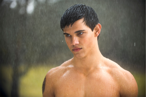 Taylor Lautner as Jacob Black from the Twilight Saga