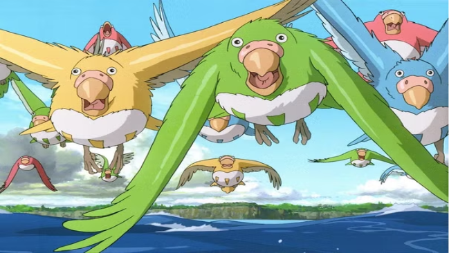 The Parakeet's in Hayao Miyazaki's The Boy and the Heron